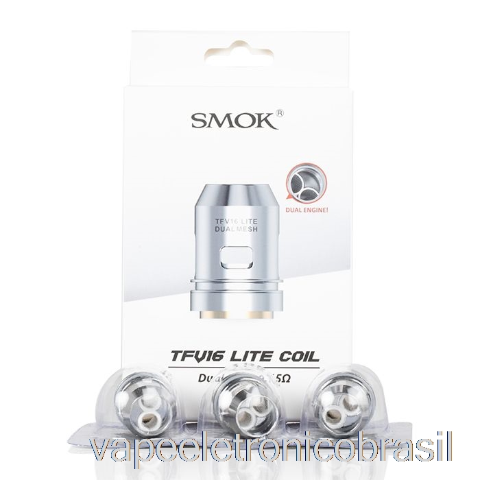 Bobinas De Substituição Vape Eletronico Smok Tfv16 Lite Bobinas De Malha Dupla De 0,15 Ohm